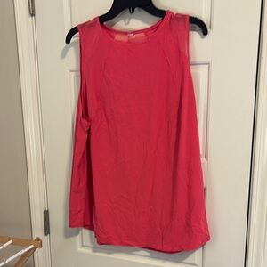 Lululemon sculpt tank-hot pink- size 18